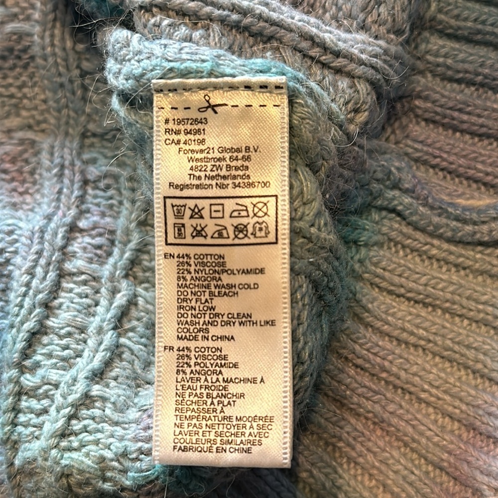Tye dye sweater dress - Picture 8 of 8